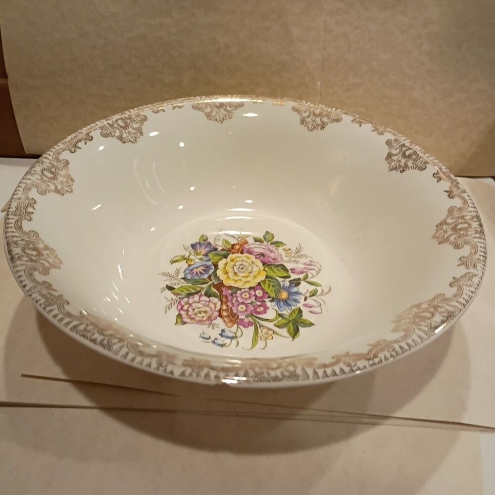 Vintage Sheffield Salem China SH3 Serving Bowl Read